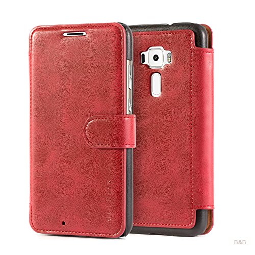 ACCESSORI ELEGANTI: sottile custodia Asus ZenFone 3 ZE552kl in un design senza tempo elegante - accessori eleganti che avvolgono perfettamente la tua cellulare e donano un tocco di individualità con il loro carattere in pelle