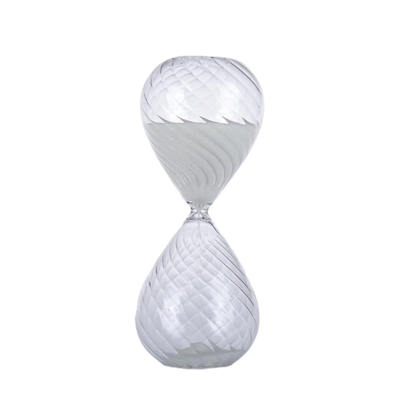 Klatka z piaskiem, Minutnik klepsydrowy wielokolorowy 5 min(White)