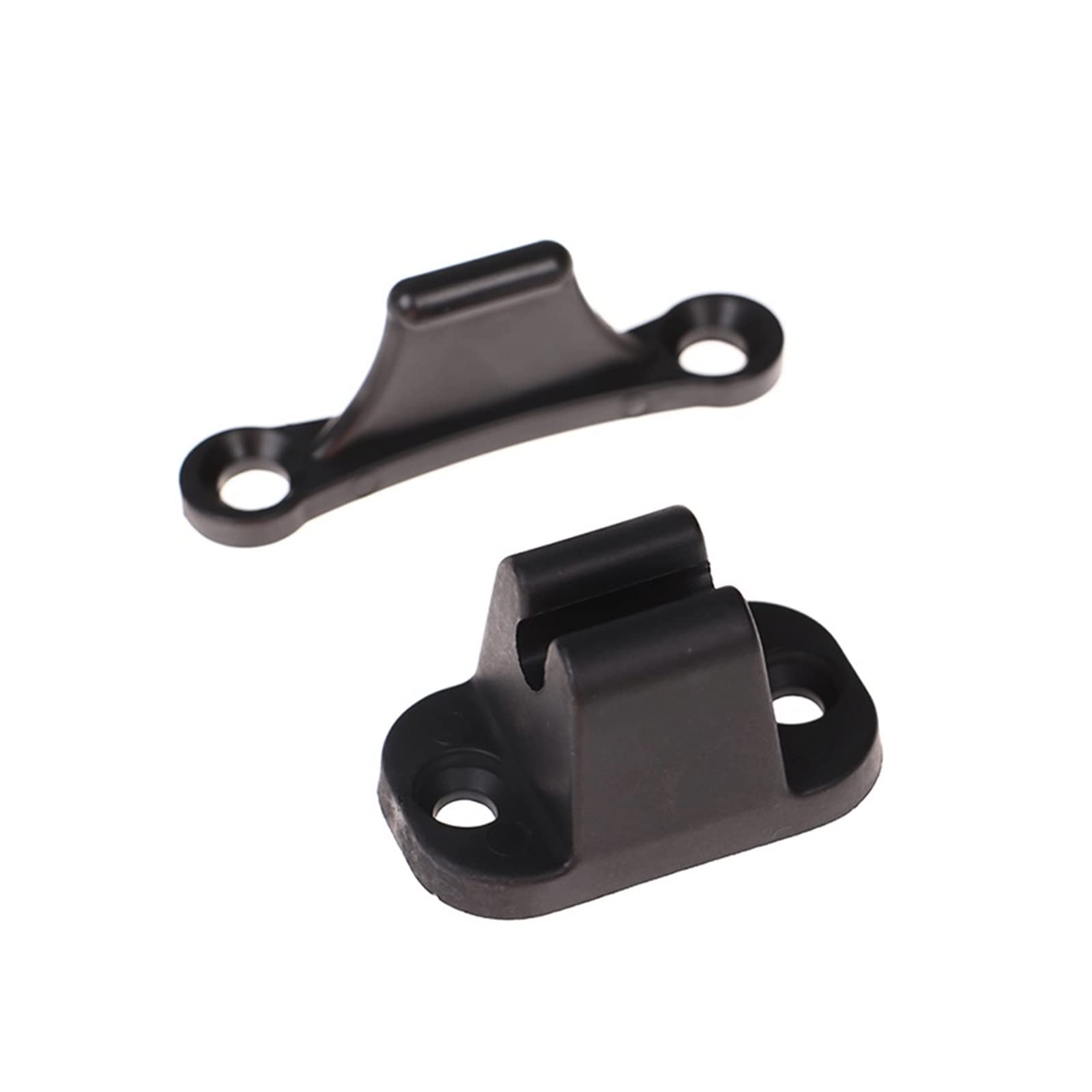 Mjfvn Nero 2Pcs/Set Caravan Door Retainer Stopper Nylon Limiters Camping For Rv Push Catch Holder Camper Accessories Motorhome Door Stop(Nero)