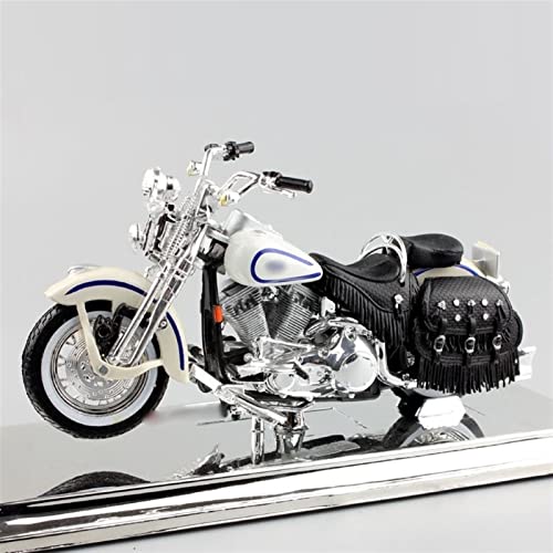 Moto Harley FLSTS Heritage 1997 miniature 1:18 en alliage moulé pour collectionneurs