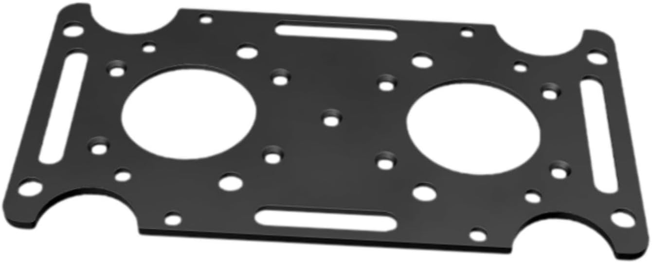 Mailbox Mounting Bracket, Metal Plate for Post Mount Mailboxes, Stable Easy Installation Sturdy Accessory, 10.79x5.51 Inch