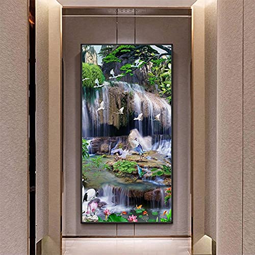 Peinture diamant 5d kit complet 80x180cm pour illuminer la décoration de votre salon