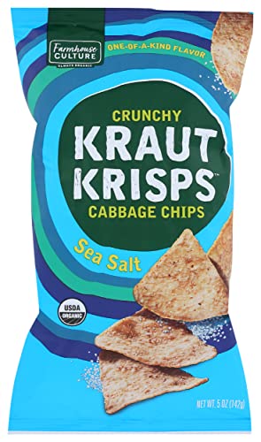 Farmhouse Culture Kraut Krisps Snack, Sea Salt