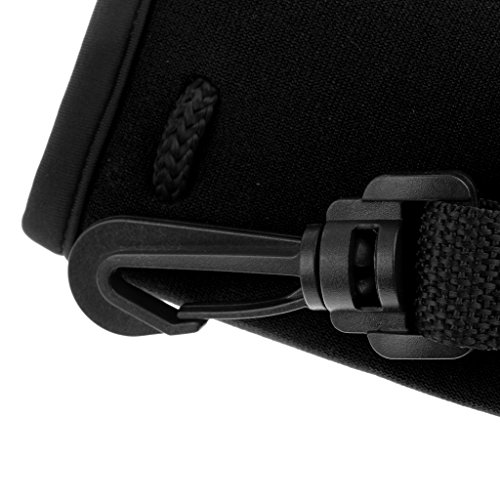 Homyl 2 Peças 500 ml Bolsa de Neoprene para Porta-Garrafa de Água Bolsa Bolsa Bolsa Preta