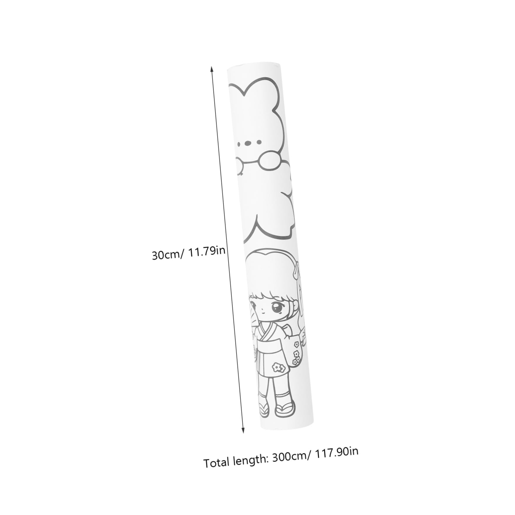 Toddmomy 4 Ensembles Rouleau De Graffitis Papier Fournitures Pour Enfants Peinture Dessin D'enfants Dessin Pour Les Enfants Rouleau De Graffiti Pour Enfants 2 Rouleaux*4