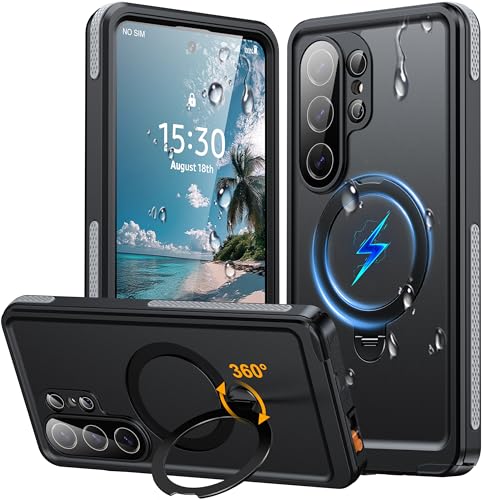 Magnetic Case for Samsung Galaxy S26 Ultra Case Built-in Screen Protector