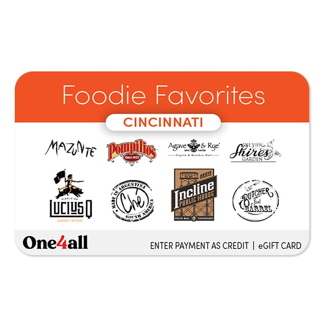 Best of Cities Cincinnati Foodie eGift Card - $200 - Standard
