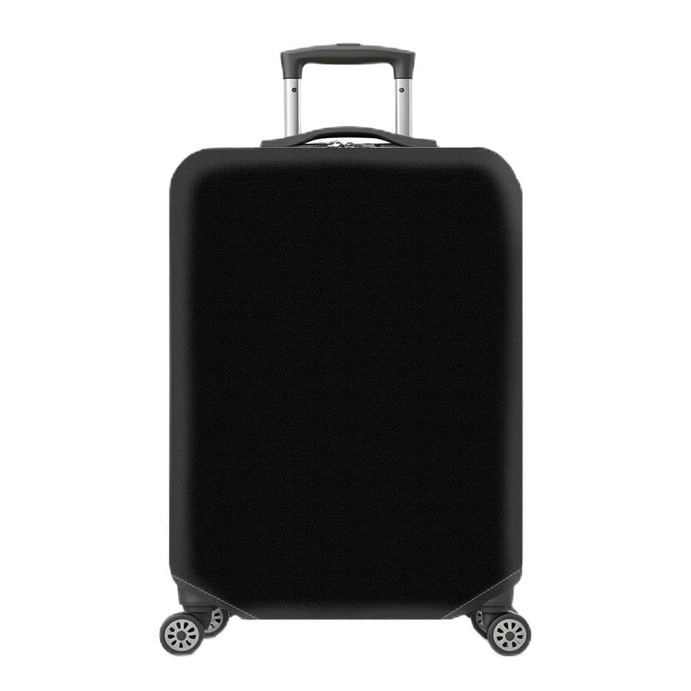 MAYJOYDIY Schwarz Gepäckschutzhülle Kofferschutz Für Reisen Kratzfester Staubdichter Waschbarer Schutz Passend Für 18-22 Inch Gepäck Größe S
