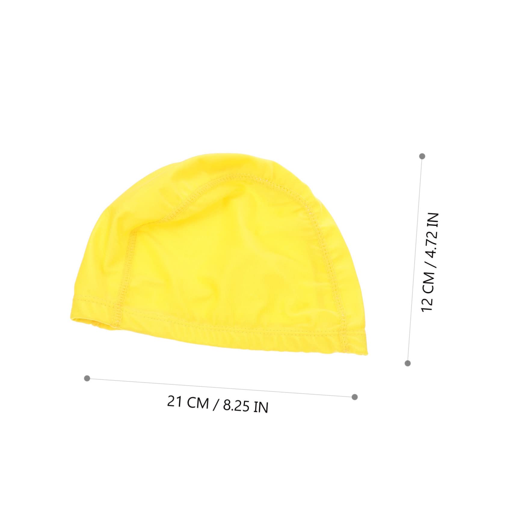 VANZACK Bonnet De Bain Uni Chapeau De Natation Hommes Protecteur De Cheveux De Natation Maillot De Bain Bonnets De Bain Adultes Bonnets De Bain Unisexes Natation Élastique Nylon