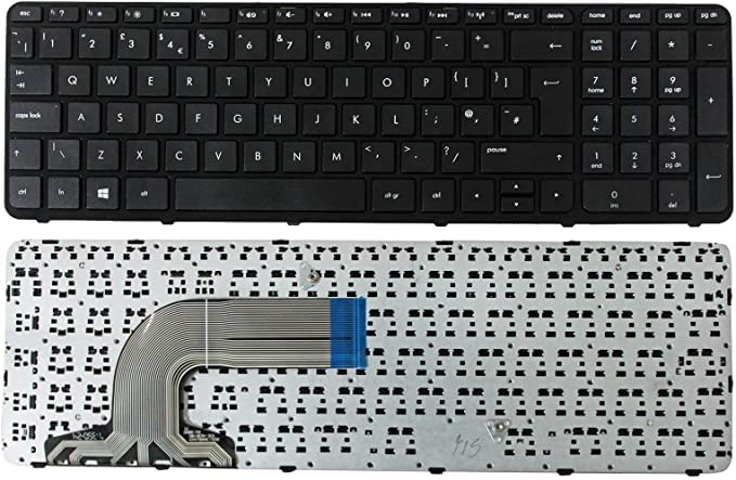 Neno-Tech Laptop Keyboard Replacement for HP Pavilion 250 G3 15-R 15-N 15-S 15-F Series