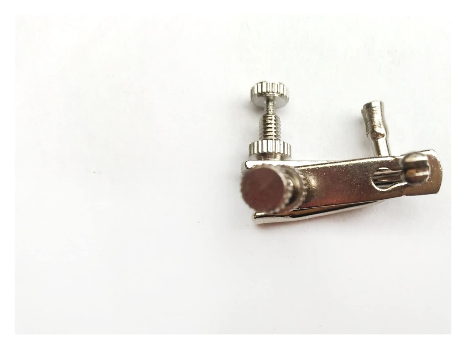 Parti Violino 4pcs Nichel-Placcato Violin Belle Tuner Silver Violin Strings Gancio A Grandezza Naturale Accessori per Violino (Color : 1/2)