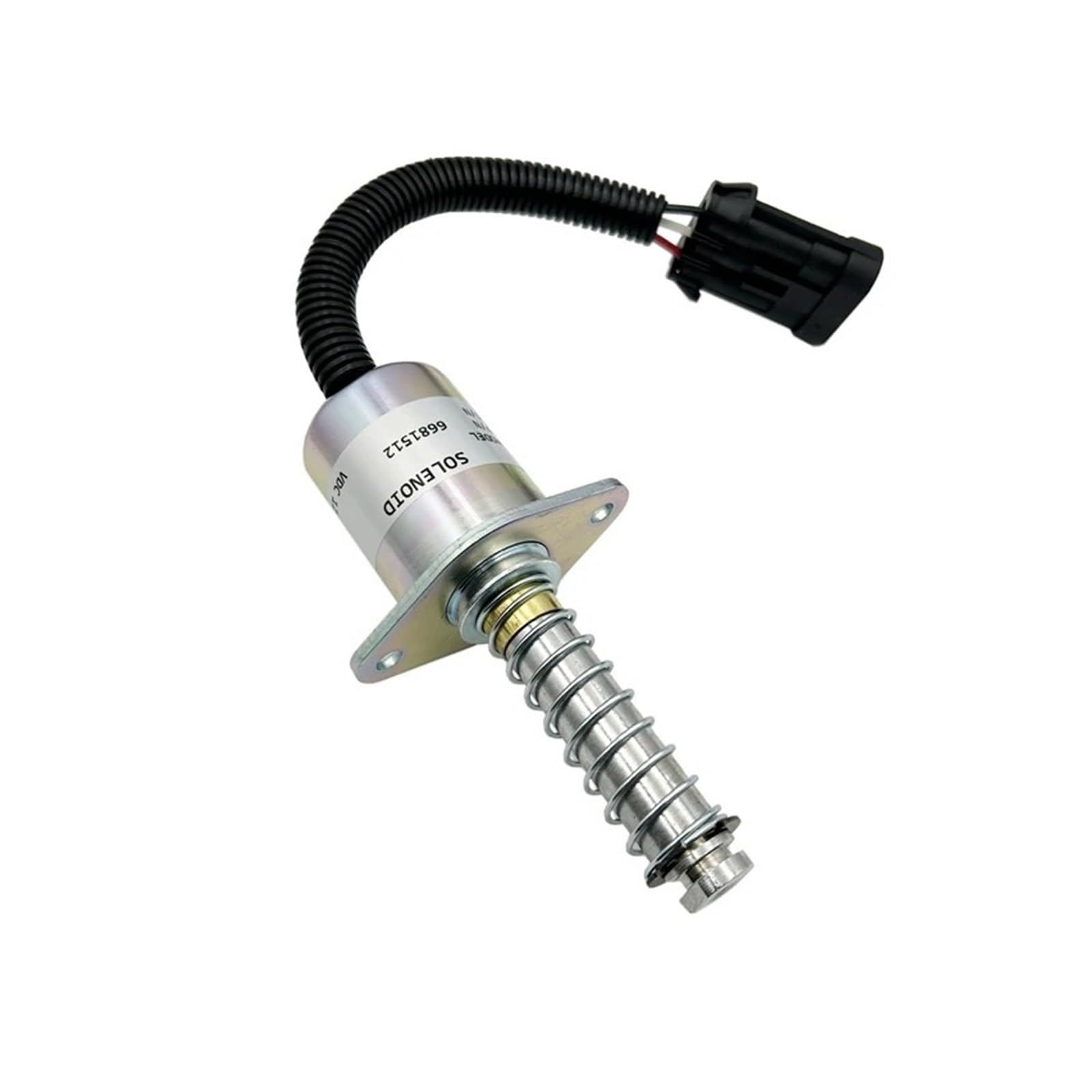 Solenoid Valve for Bobcat Excavator Fuel Shutdown Shut Off Solenoid Valve Fuel Stop Solenoid