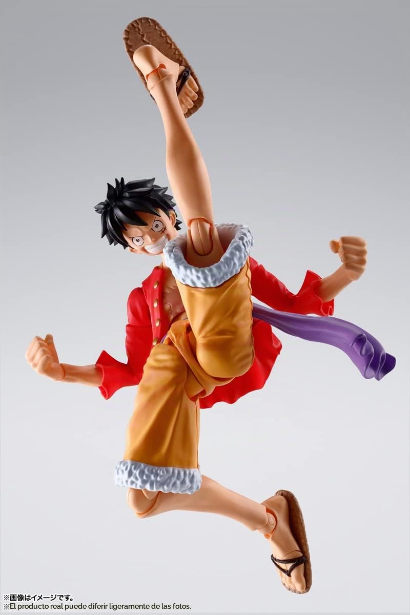 TAMASHII Nations - Figura de acción de One Piece Monkey.D.Luffy - Rai en Onigashima, Bandai Spirits S.H.Figuarts