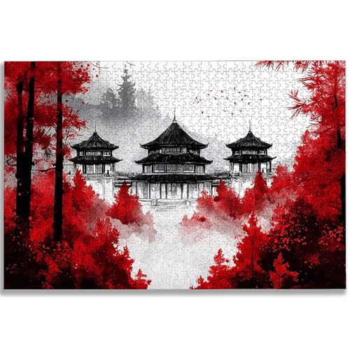 3000ピース ジグソーパズル 風景、大人向け 木製パズル レトロ、3000ピース (122x80 cm)、大人向け 難しい 挑戦 家族で楽しめるやりがいのあるゲーム、Wooden Puzzles ゲームナイト、インテリア、ギフトに最適、-1066