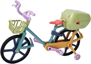 MAGICLULU 1 Pieza Bicicleta Eléctrica Miniatura Decorativo de Escritorio Color Aleatorio Escultura de Bicicleta Simulada Color Aleatorio