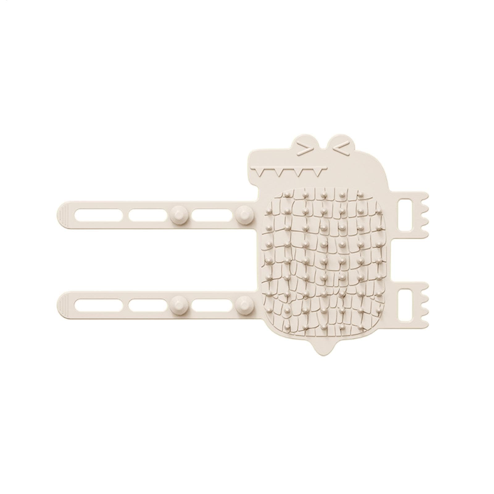 Cat Massage Brush, Cat Corner Brush, Adjustable Elastic Massage Brush | Space Saving Pet Brush, Kitten Massage Combs for Hair Removal l