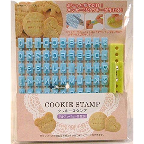 Cookie Stamp Alphabets and Numbers from Japan Cover