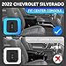 Xipoo Wireless Charging Tray Compatible with Chevy Silverado 2022-2024 Car Wireless Charger Pad Replacement for 2022-2024 GMC Sierra 1500 2500HD 3500HD Accessories