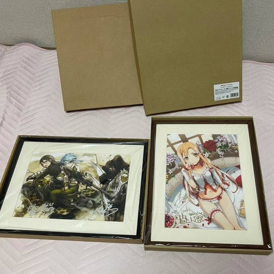 Amazon.co.jp: ソードアート オンライン サイン入り複製原画 : おもちゃ