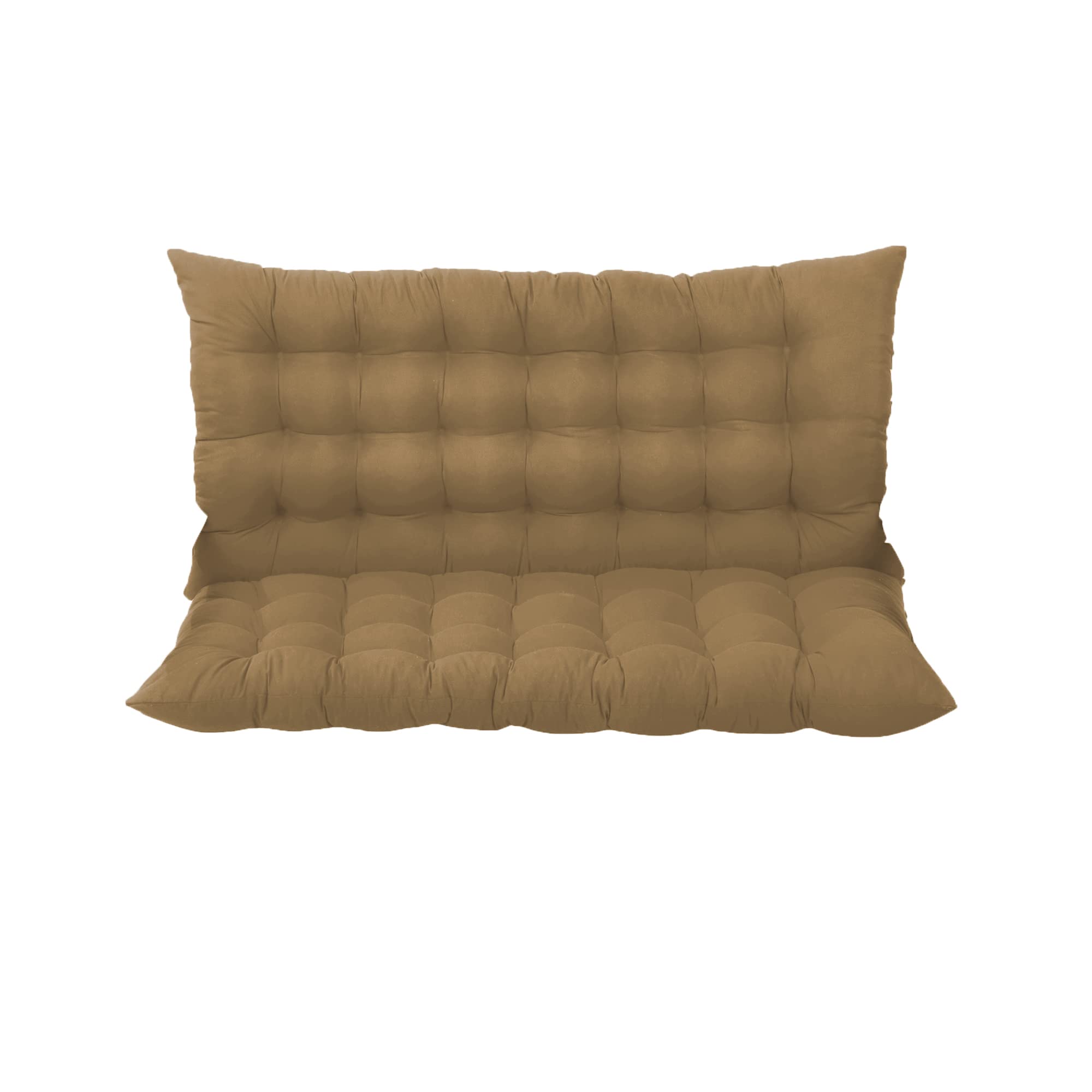 Cuscini per sedia a dondolo da esterno con schienale, per giardino, patio, portico, divanetti, cuscini di ricambio, 150 x 100 x 8 cm