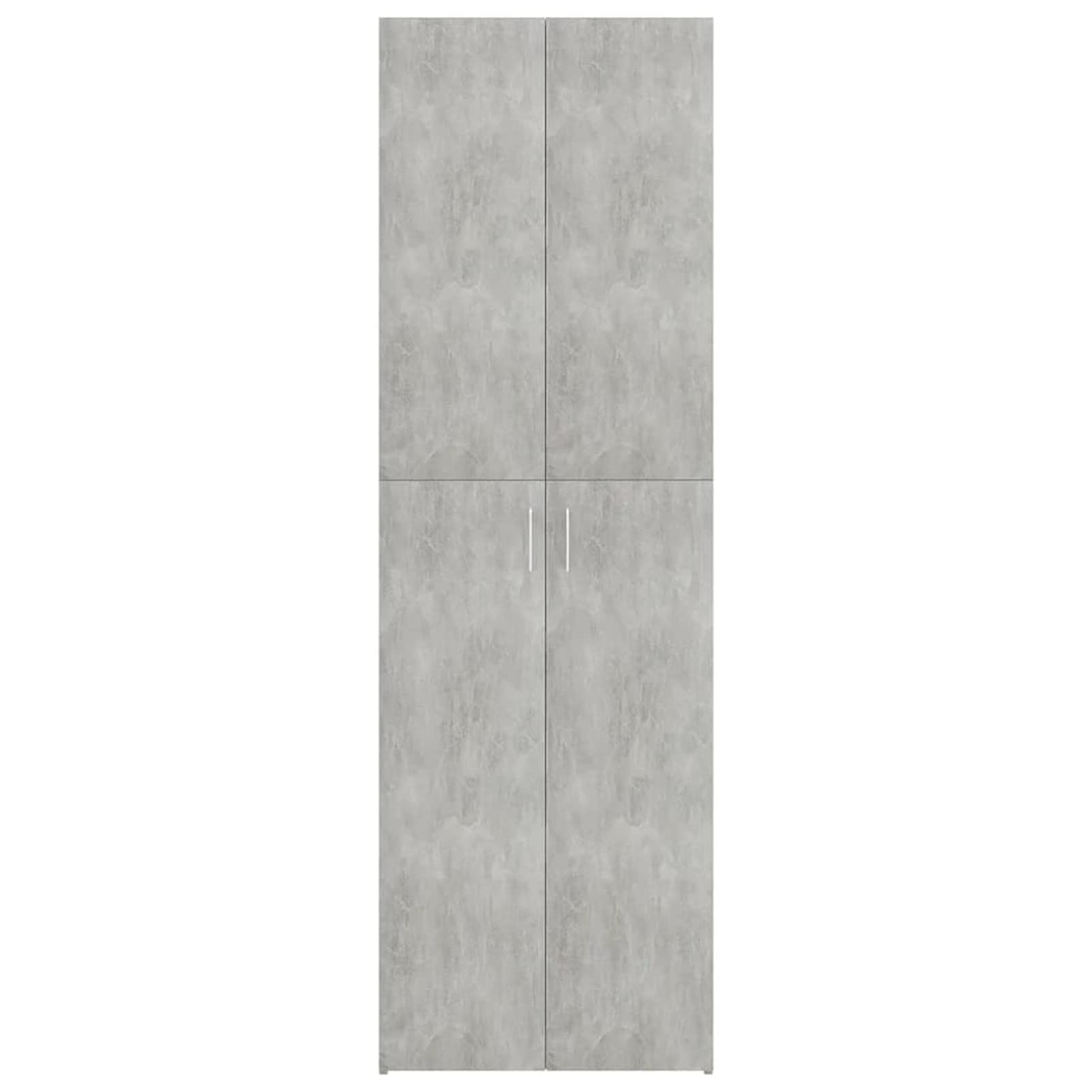 Festnight Armadio per Ufficio, Armadio Ufficio, Armadi da Ufficio, Schedario da Ufficio, Mobiletto Ufficio, Mobili Ufficio, Grigio Calcestruzzo 60x32x190 cm Truciolato
