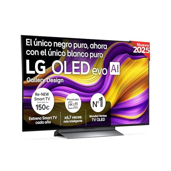 LG OLED48G56LS - TV 48", OLED EVO 4K, Smart TV IA G5