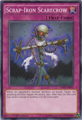 Amazon.com: YU-GI-OH! - Scrap-Iron Scarecrow (SDSE-EN035) - Structure Deck:  Synchron Extreme - 1st Edition
