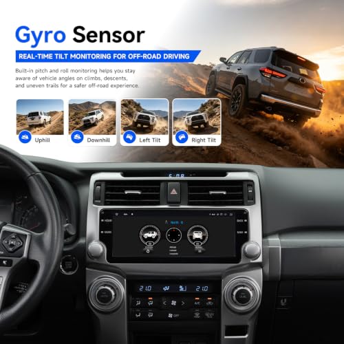 Dasaita Head Unit for Toyota 4Runner 2010-2024, 10.25" QLED Car Stereo - image 6