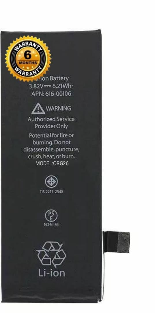 Original Battery for iPhone SE/Apple 5SE for iPhone SE 1st Gen A1662 2016 Battery with 6 Month Warranty**** (SUPER4)