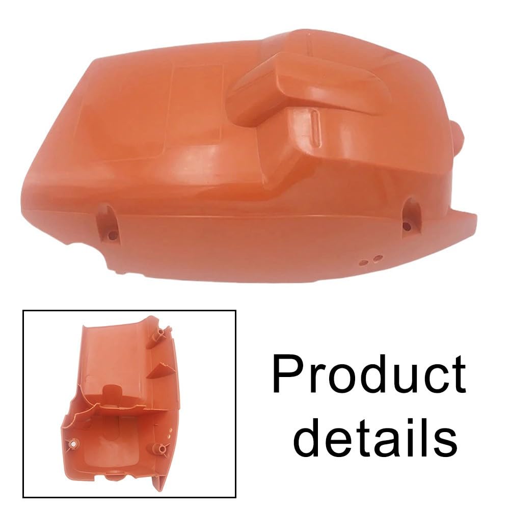 Couvercle de cylindre en métal pour tronçonneuse Husqvarna 340 345 350, couvercle de filtre à air robuste comme pièce de rechange, étanche à la poussière pour une performance optimale du