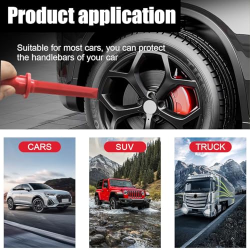 Image of Non-Marring Grip Plastic Chisel Scraper - 11 inch Plastic Razor Scraper Car Wheel Weight Remover Tool, Chemical Resistant Scraper Tool for Removing Decal, Emblem, Debris, Adhesives, Film, Paint (2PCS)