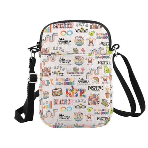 WCGXKO RBT Crossbody Bag Registered Behavior Technician Gift Behavior Specialist Gift