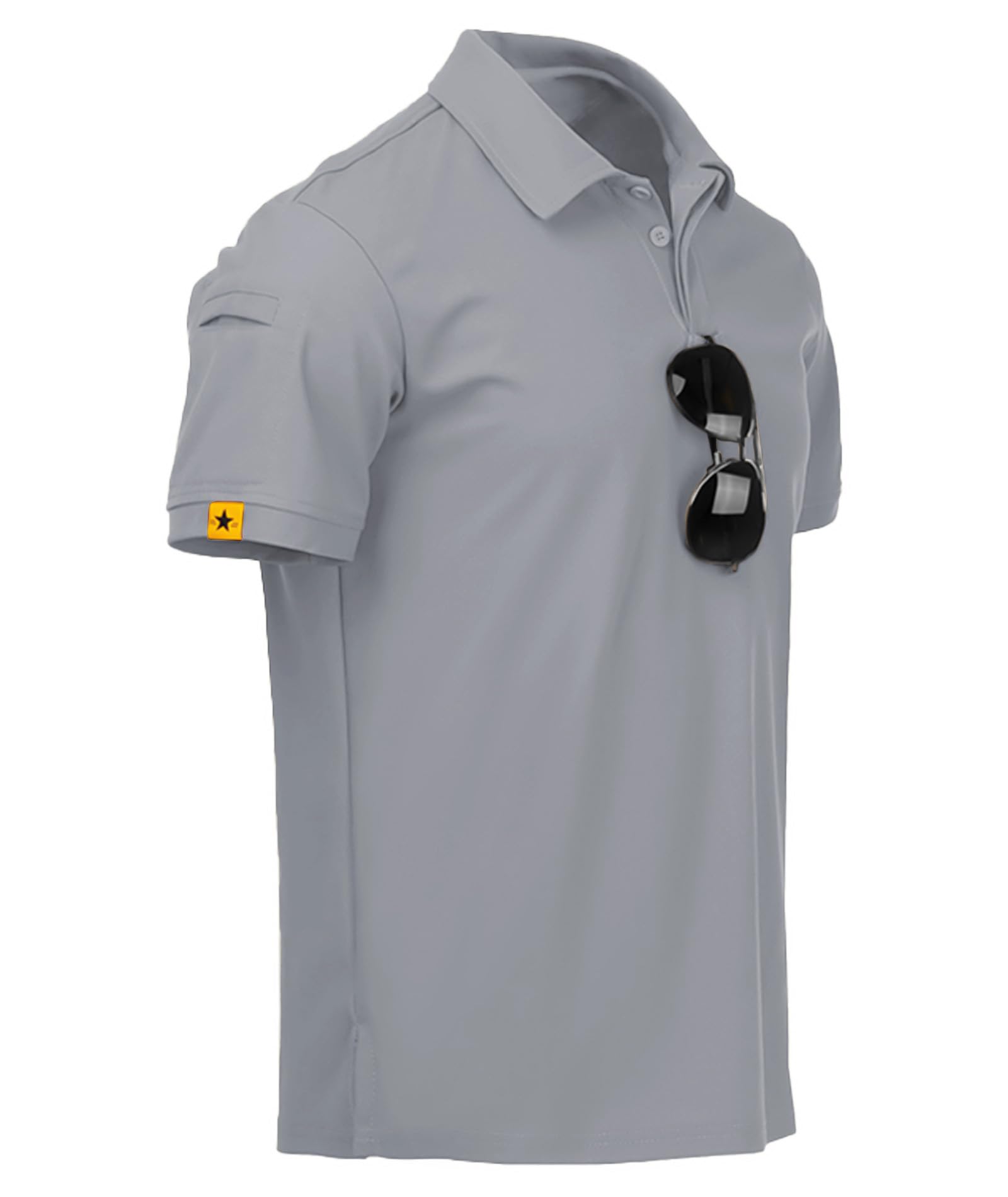 JACKETOWN Polo Manga Corta para Hombre Secado Rápido Transpirable Polo Tenis Polo Verano para Hombre Golf Camisa Deportiva Casual Basic Polo — view 15