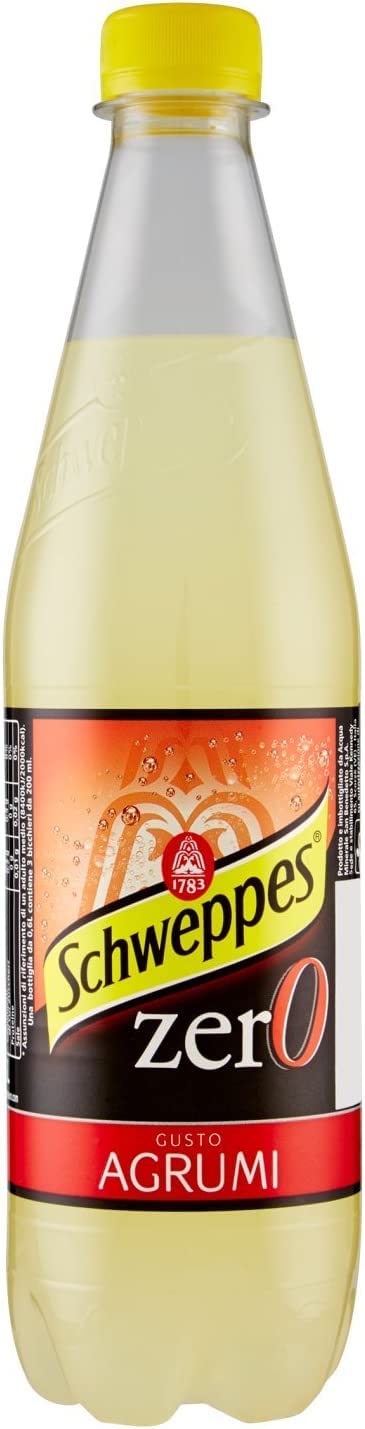 Schweppes Zero agrumi Citrus Lemonade Sans Sucre PET 0,6 L Rafraîchissant