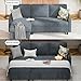 Shintenchi Sofa Couch, Pullout Sofa Bed,2 in 1 Pull Out Couch Bed with Storage Chaise for Living Room,Sleeper Sofa Couches Linen Sectional Sofa