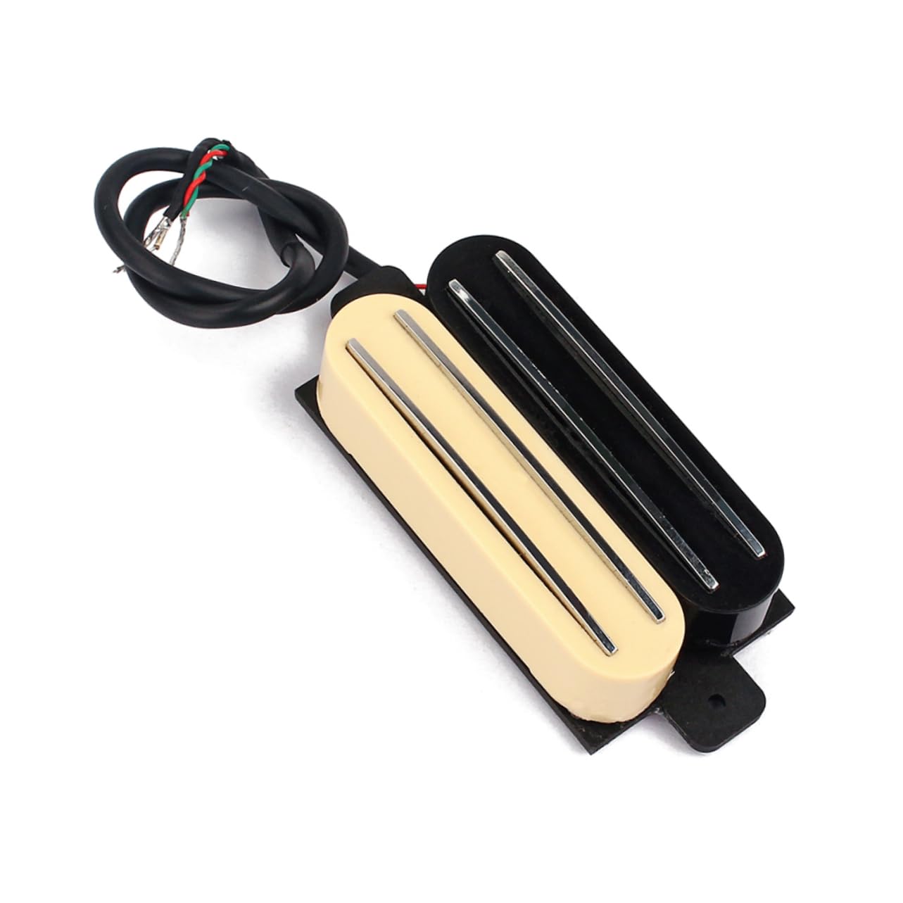 ibasenice 3pezzi Pickup Humbucker Doppio Coil Per Chitarra Elettrica Facile Installazione e Prestazioni Elevate Giallo e Nero