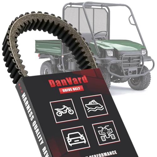 Image of Drive Belt Compatible with Kawasaki Mule 3010 4010 3000 4000 2001-2024 4x4 KAF620 Trans Replacement Parts 59011-1077