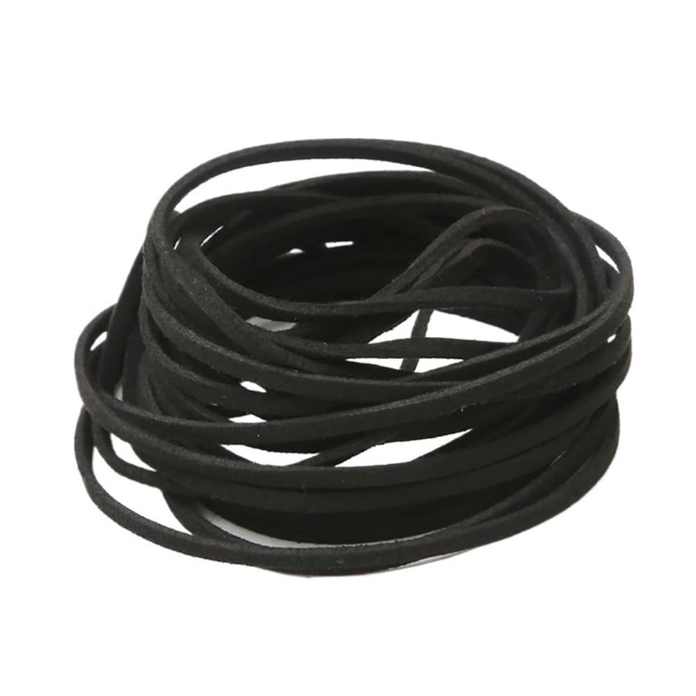 Decor Craft String 10Meters Handmade Thread Beading 2.5mm Flat Rope, Faux Suede Braided Cord Velvet Leather for Decor 1piece