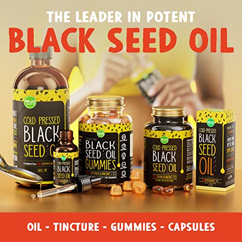 Maju Superfoods BLACK-SEED-OIL-CAPSULES Maju'S Black Seed Oil Capsules thumb #1