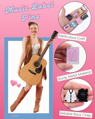 Image of beyonday Creative Singer Pins for Collection Lyrics Album Inspired Brooch Pins for Fans Friendship Brooch Music Lover Enamel Pins on Backpacks Clothes Jeans Hats Concert Gifts for Enthusiasts Women Adults
