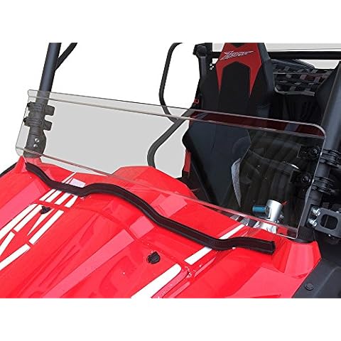 Spike Powersports CF Moto Z-Force Short Windshield With Hard Coat Cover