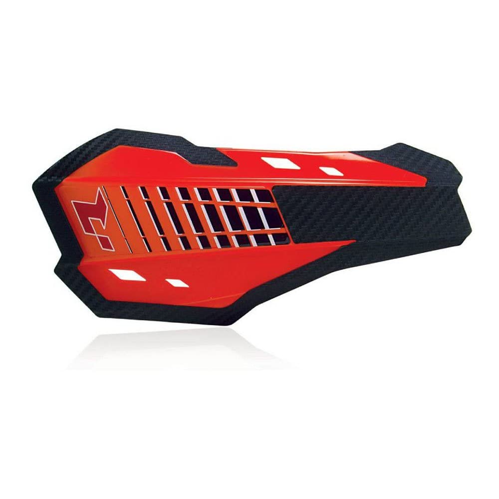 PARAMANI HP2 UNIVERSALI CON KIT MONTAGGIO - ARANCIONE FLUO