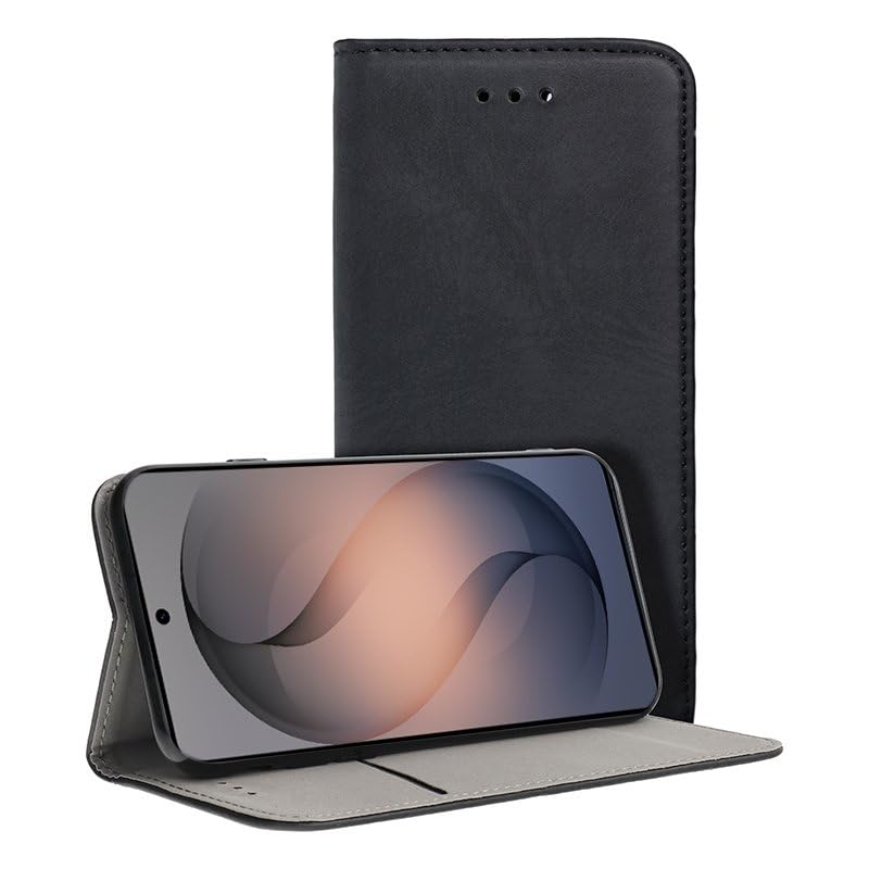 Cool Flip Cover Case for Samsung S948 Galaxy S26 Ultra Smooth Black