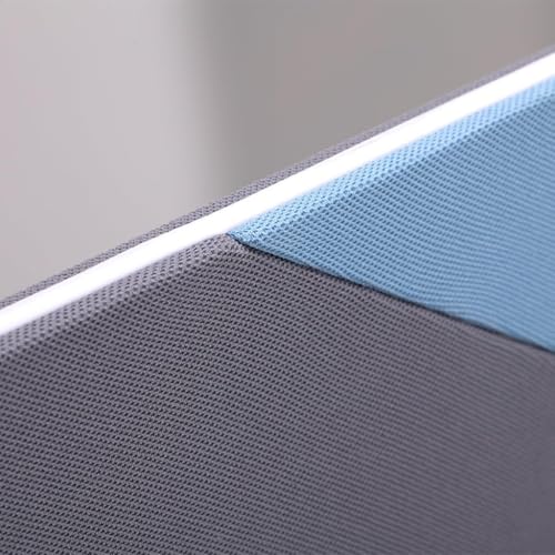 Cloison de séparation pour bureau et panneau antibruit gris 30x60cm - 8
