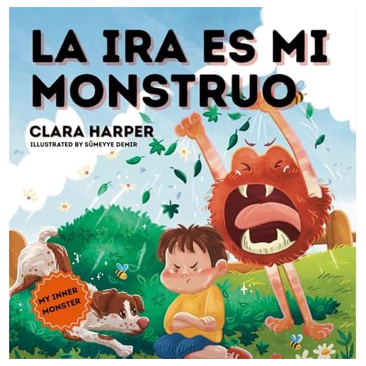 La ira es mi Monstruo: Libro ilustrado para niños sobre cómo manejar la ira y comprender las emociones (Emociones en edad preescolar, habilidades de autorregulación) (Serie Mi monstruo interior)