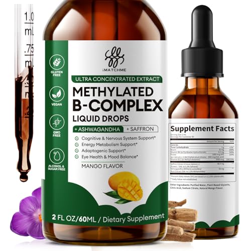 Save $4.80 on iMATCHME Methylated B Complex Liquid Drops