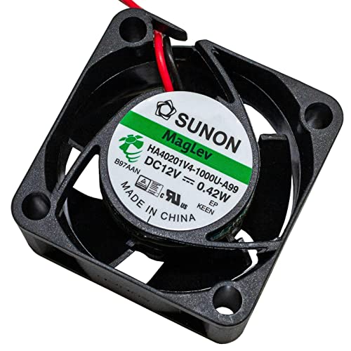 Fan Ventilador 0,38W 40x40x20mm 9,3m³/h 12,3dBA ; Sunon HA40201V41000UA99 Cover
