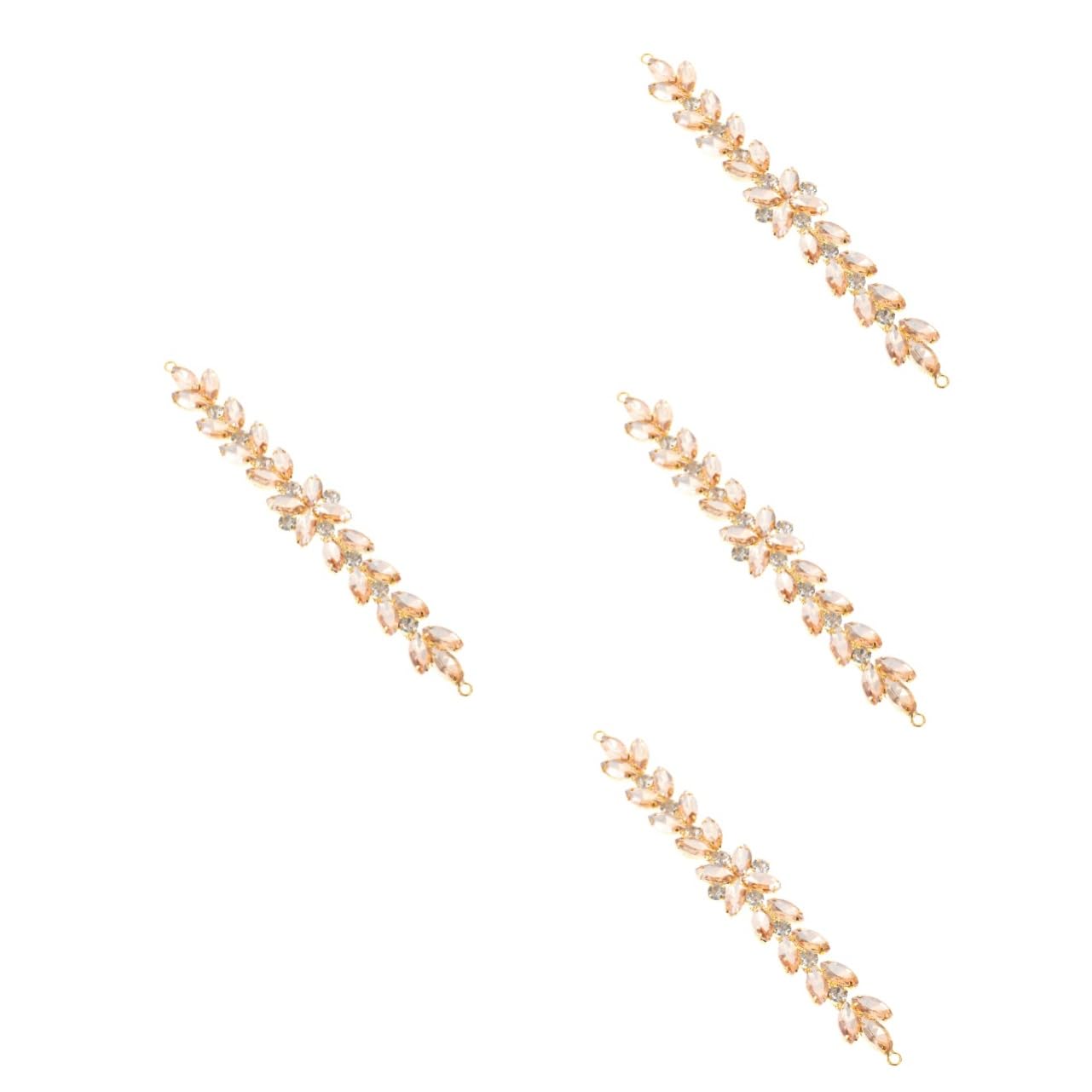 Operitacx 4pezzi Applique Per Decorazione Per Maniche Accessori Per Matrimonio e Cerimonie Patches Per e Scarpe