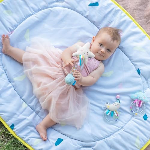 Taf Toys Star Rainstick Baby Rattle Toy Gift. Easy Grip Handle with Ribbons. Sensory Rain Stick Rattle. Suitable for Boys & Girls from Birth – Image 4