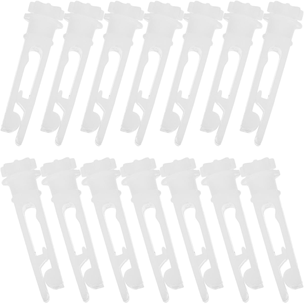 PRETYZOOM 100pièces Tiges De Remplacement PVC pour Stores Verticaux Accessoires De Réparation De Stores à Lamelles Verticales